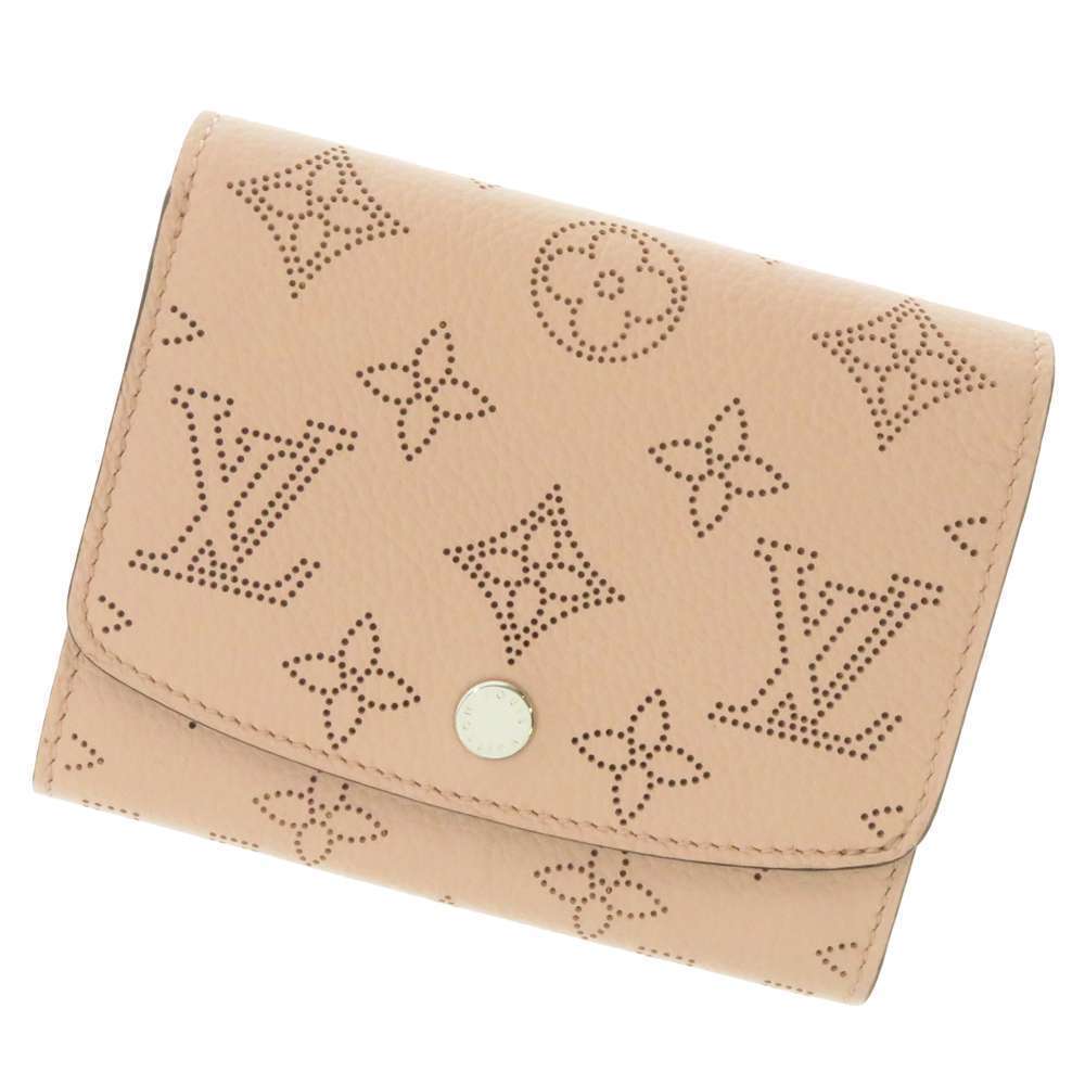 Louis Vuitton Monogram Mahina Portefeuille Wallet Iris Trifold